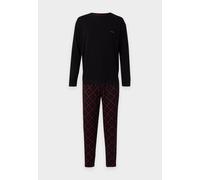 HUGO Pijama largo 'ELION' rojo / negro S EUR