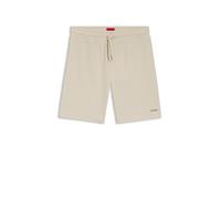 HUGO Shorts de pijama con estructura de rejilla y logo bordado - StyleAustin Shorts, 50532023 Beige claro XXL