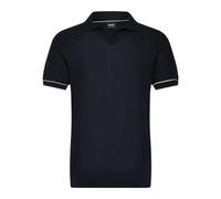 Hugo- Polo de mezcla de algodón- Tops- Hombre- Azul- L- Polo de mezcla de algodón