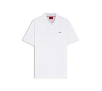 HUGO Polo para Hombre, Color Blanco Abierto., XL