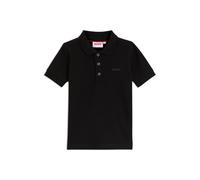 HUGO Polo para niños slim fit de algodón elástico con logo estampado - StyleG00344/10P04A, G00344 Negro 150