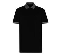 BOSS Polo Paddy de algodón elástico con control de la humedad - StylePL_GOC Chip Paddy, 50554583 Negro M