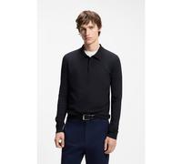 HUGO Polo slim fit de punto con logo en la espalda - StyleSan Pippo-CV, 50532050 Azul oscuro S