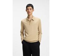 HUGO Polo slim fit de punto con logo en la espalda - StyleSan Pippo-CV, 50532050 Beige L