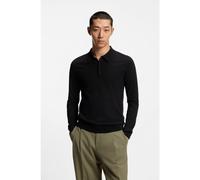 HUGO Polo slim fit de punto con logo en la espalda - StyleSan Pippo-CV, 50532050 Negro L