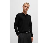 HUGO Polo slim fit de punto con tapeta oculta - StyleSan Pippo-CV, 50532050 Negro XXL