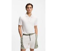 HUGO Polo slim fit en interlock flameado - StyleDulinen, 50559709 Blanco M
