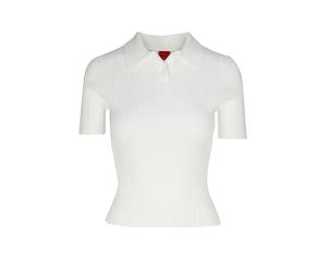 HUGO Poloshirt SAREPLETTE crema | M