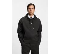 HUGO Prenda con capucha relaxed fit con logo apilado - StyleDineo, 50553395 Gris oscuro XXL