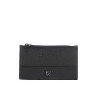 Hugo Quantic Tarjetero negro, cuero, hombre