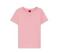 Hugo Red Camiseta de algodón con logo apilado bordado 50512002-678 M