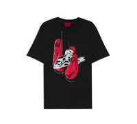 Hugo Red Camiseta de algodón de calidad 50542560-001 XL