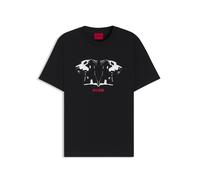 Hugo Red Camiseta de algodón de calidad 50542734-001 XXL