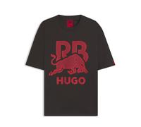 Hugo Red Camiseta HUGO x RB oversize de algodón 50551836-205 M