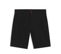 Hugo Red Shorts de algodón negros 50551402-001 36