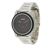 HUGO Reloj analógico '#BRAVE' rojo / negro / plata / blanco One Size rojo / negro / plata / blanco