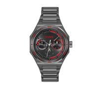 HUGO Reloj Analógico de Cuarzo Multifunción para Hombre Colección #Grail Sport con Correa de Acero Inoxidable Gris - 1530401