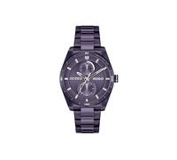Hugo Reloj Analógico de Cuarzo Multifunción para Mujer Colección #Fast FOR Her Collection con Correa en Acero Inoxidable