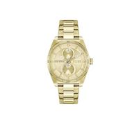 HUGO Reloj Analógico de Cuarzo Multifunción para Mujer Colección #Fast FOR Her Collection con Correa en Acero Inoxidable