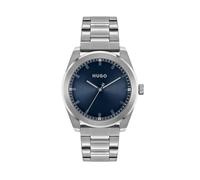 Hugo Reloj Analógico de Cuarzo para Hombre Colección #Bright Collection con Correa en Acero Inoxidable