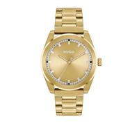 Hugo Reloj Analógico de Cuarzo para Hombre Colección #Bright Collection con Correa en Acero Inoxidable
