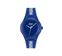 Hugo Reloj Analógico de Cuarzo para Hombre Colección #Lit FOR Him Collection con Correa en Silicona