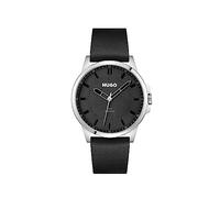 Hugo Reloj Analógico de Cuarzo para Hombre Colleción #First - Dispobible con Correa de Acero Inoxidable o de Cuero