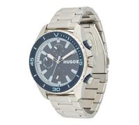 HUGO Reloj analógico 'Dive' navy / azul claro / plata One Size navy / azul claro / plata