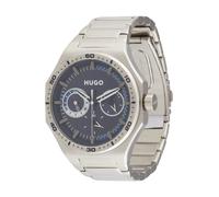 HUGO Reloj analógico 'GRAIL SPORT' navy / plata One Size navy / plata