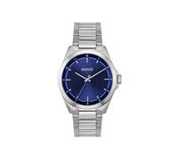 HUGO - Reloj analógico para Hombre con Brazalete de Acero Inoxidable