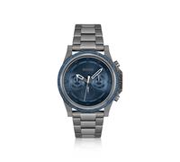 HUGO Reloj Analógico de Cuarzo Multifunción para Hombre Colección #Brave con Correa de Acero Inoxidable Gris - 1530350