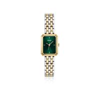 HUGO Reloj rectangular en dos tonos con esfera verde - Style#COSY, 58565068 Tono dorado pcs.