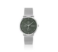 HUGO Reloj Style plateado con esfera verde - Style#STYLE, 58733317 Tono plateado pcs.
