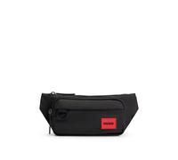 HUGO Riñonera con aplique de logo - StyleEthon 2.0N_Bumbag N, 50491759 Negro pcs.