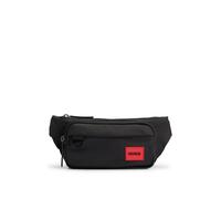 HUGO Riñonera con etiqueta con logo de goma - StyleEthon 2.0N_Bumbag N, 50491759 Negro pcs.