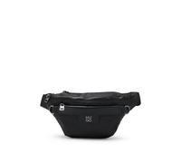 HUGO Riñonera de sarga con logo apilado metalizado - StyleNesh N_Bumbag, 50541942 Negro pcs.