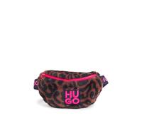 HUGO Riñonera para niños de imitación de piel con estampado de guepardo - StyleG00292/483UNQ, G00292 Pink ONESI