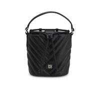 HUGO Saca guateada de piel sintética con solapa y logo apilado - StyleChris 2.0 QU_Drawstr, 50557907 Negro pcs.