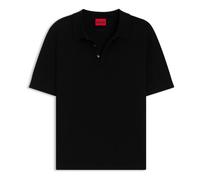 Hugo- San Peter-CV Knit Polo- Tops- Hombre- Negro- XL- San Peter-CV Knit Polo