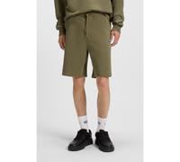 HUGO Shorts con cordón de felpa de algodón mercerizado con etiqueta con logo azul - StyleNasensio, 50522364 Oliva XXXL