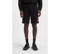 HUGO Shorts de felpa de algodón con etiqueta con logo - StyleDiz222, 50466196 Negro S