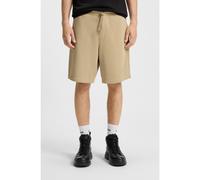 HUGO Shorts de felpa de algodón con logo estampado - StyleDayono, 50530696 Beige L