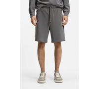 HUGO Shorts de felpa de algodón con logo estampado - StyleDayono, 50530696 Gris oscuro XXL