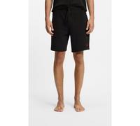 HUGO Shorts de pijama con estructura de rejilla y logo bordado - StyleAustin Shorts, 50532023 Negro S