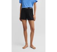 HUGO Shorts de pijama en punto elástico con logo en la cintura - StyleUNITE_SHORTS, 50490704 Negro M