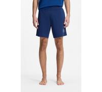 HUGO Shorts de ropa de salón de algodón elástico con logo estampado - StyleLaze Shorts CW, 50525247 Azul S