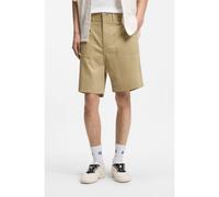 HUGO Shorts en lona de algodón mercerizado - StyleGutwin262S, 50556075 Beige 29
