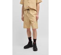 HUGO Shorts relaxed fit en sirsaca de algodón - StyleRonan252, 50534661 Beige XL