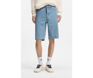 HUGO Shorts straight fit en denim azul vintage - StyleSkate shorts, 50555994 Celeste 32