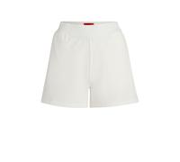 HUGO Shorts en tejido elástico con logo estampado - StyleSHUFFLE_SHORTS, 50490596 Blanco XL